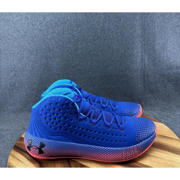 Under Armour Hobvr Havoc Royal Capri Men's Sz 14 Basketball Shoes 3022050-400